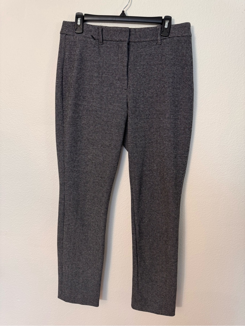 Women's Straight Leg Dress Pants in Charcoal Gray